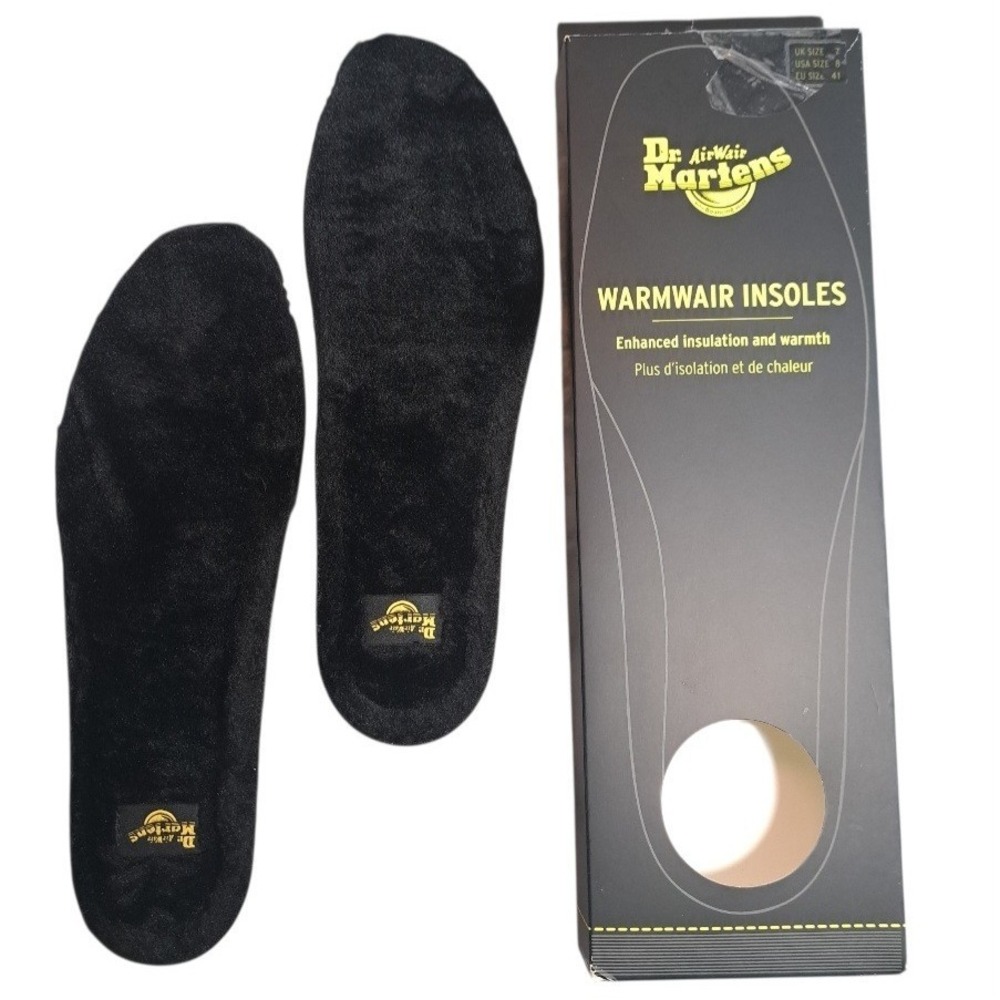 Dr Martens WarmAir Insoles Size US 8 Comfort Fur Enhanced Insulation‎ & Warmth